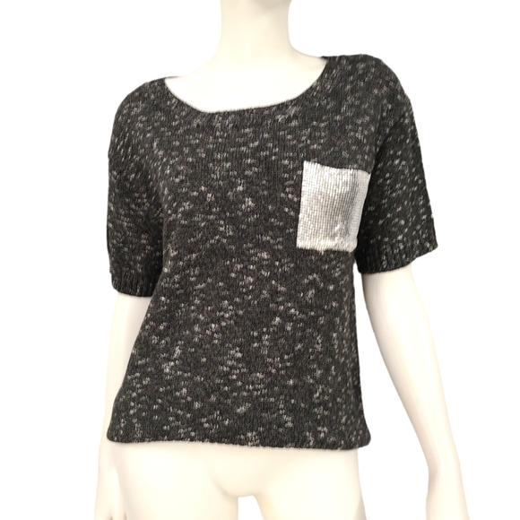 New with Tags Nine West Vintage American Jeans Sliver Pocket Sweater size Small - Picture 2 of 8